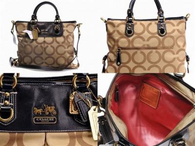 COACH bags - 12963 coffee/apricot